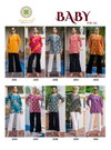 Baby Vol 5 By Passion Tree Rayon Printed Surat Short Ladies Top Wholesale Market
